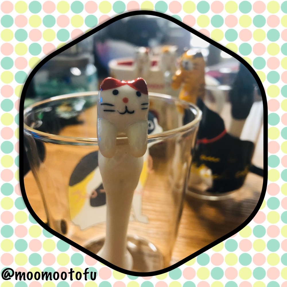 😻cute cat spoon